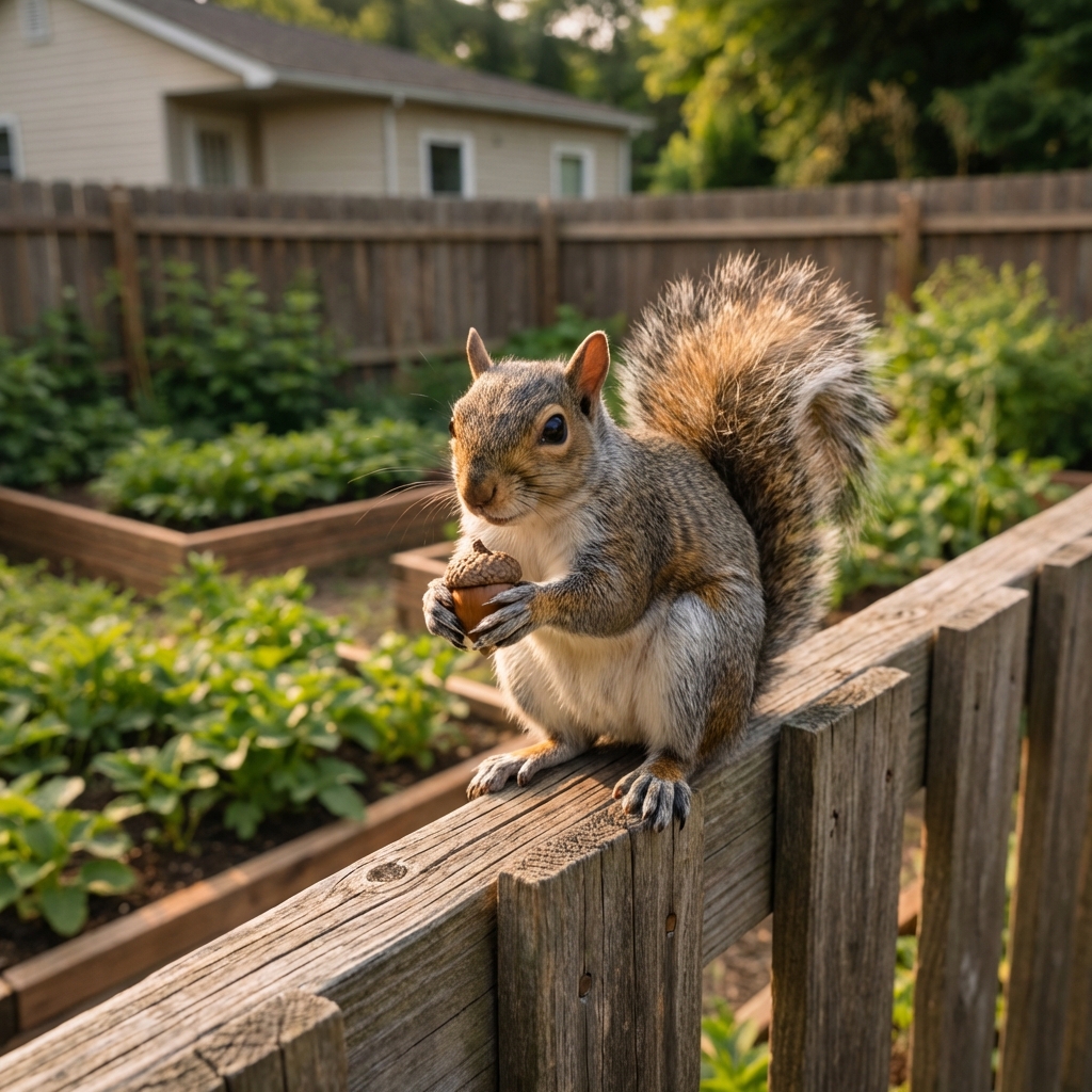 What to Feed Squirrels in the Garden