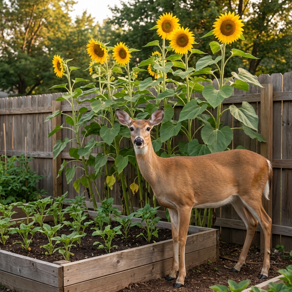 Do Deer Eat Sunflower Plants?