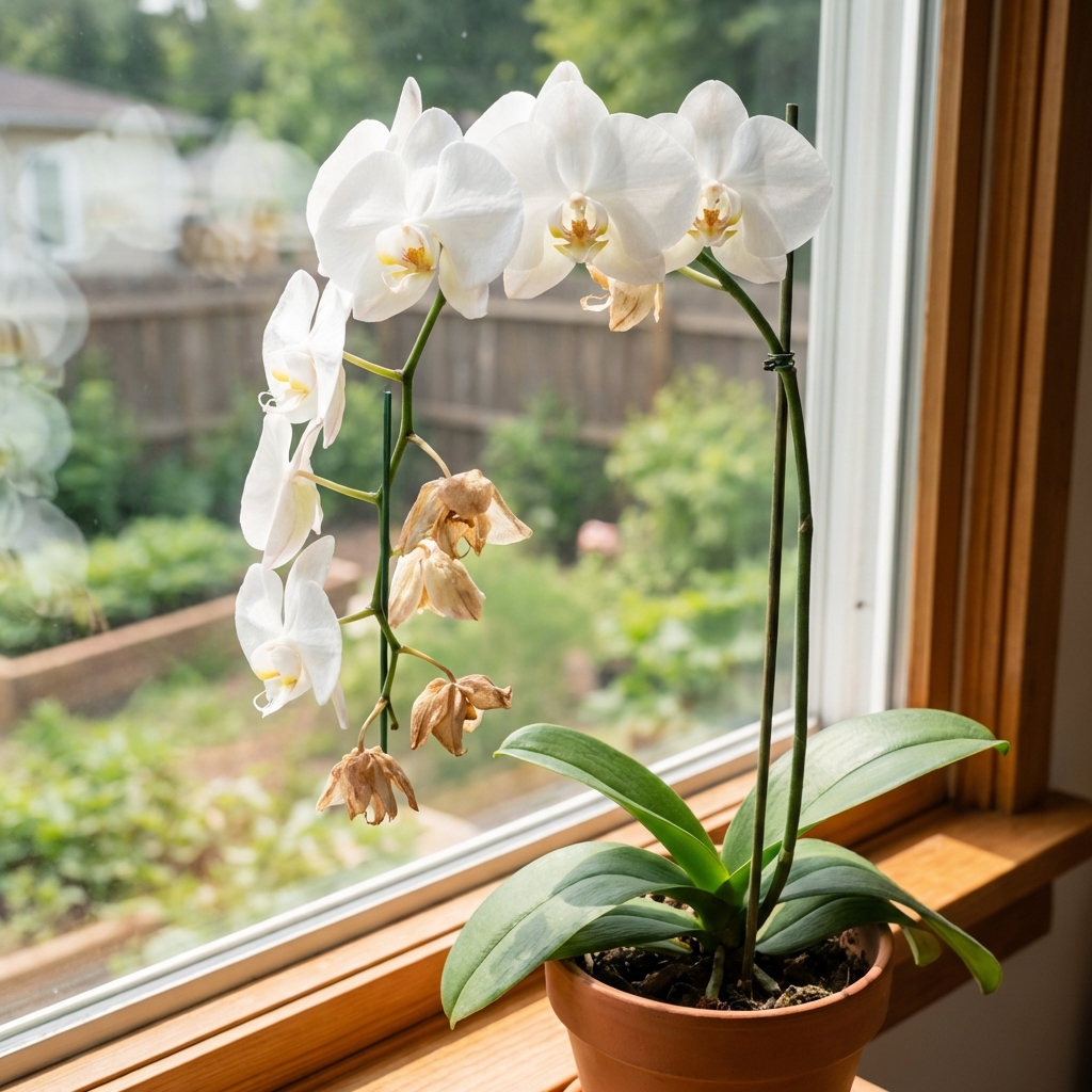 Organic Orchid Care After Bloom